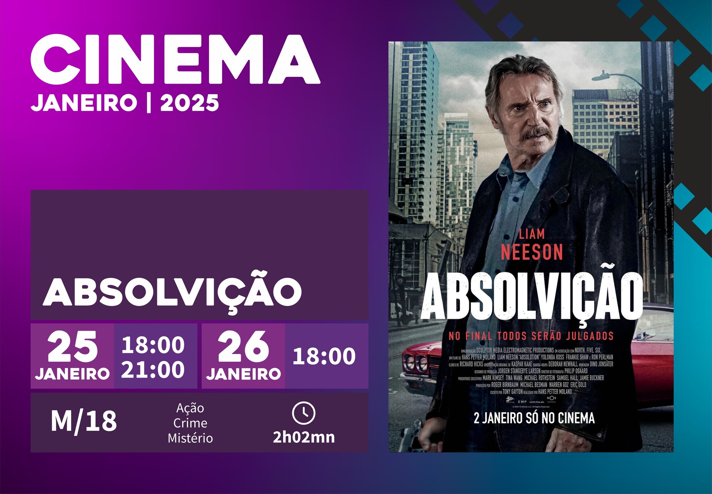 Cinema de janeiro