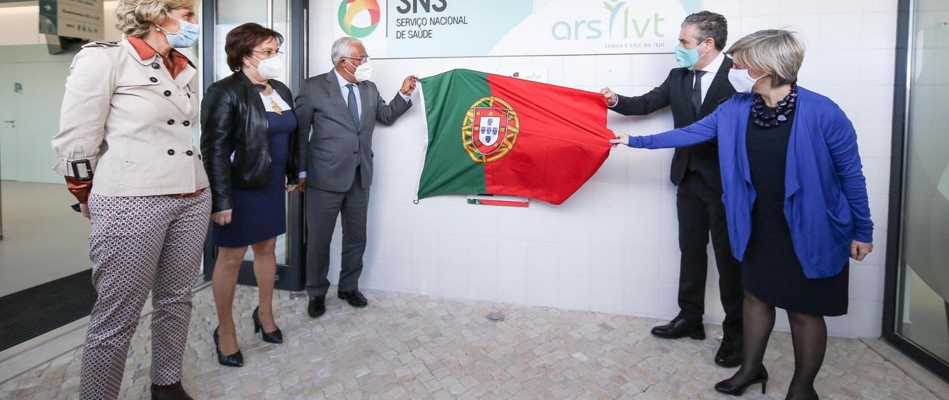 Primeiro-Ministro António Costa esteve na inauguração do novo Centro de Saúde da Nazaré